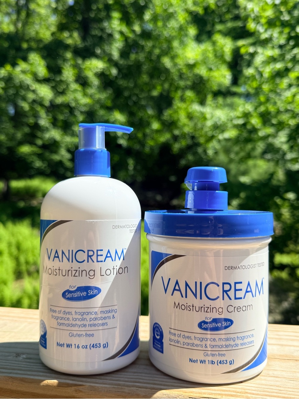 Vanicream Moisturizing Lotion & Moisturizing Cream Bundle 16 oz Each NEW Sealed